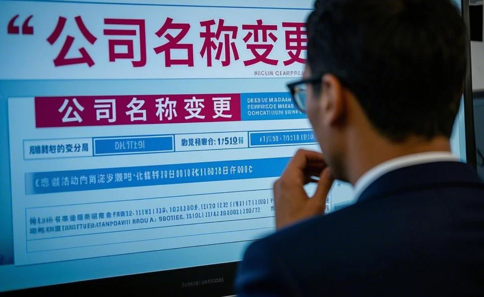 北京公司名稱變更網上辦理流程
